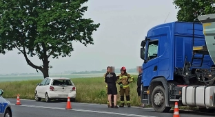 Stłuczka w Gaju Oławskim