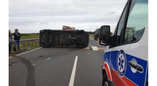 Niebezpiecznie na autostradzie A4