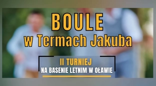 Turniej w Boule po raz drugi na basenie letnim