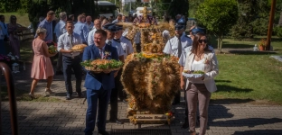 Kopalina z najpiękniejszym wieńcem dożynkowym