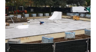 Postępują prace na oławskim skateparku