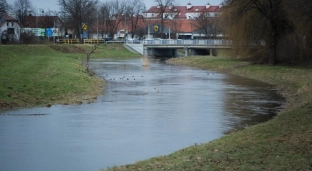 Jaki stan rzeki Odra i Oława w mieście?