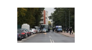 Policja zabezpieczała sobotni mecz w Oławie