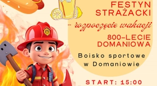 Strażacki festyn na rozpoczęcie wakacji