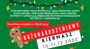 Kiermasz Bożonarodzeniowy w Bystrzycy