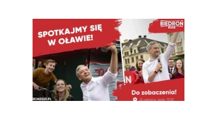 Robert Biedroń odwiedzi Oławę!