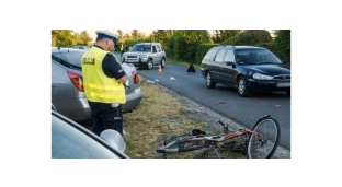 Wjechał na przejście, został potrącony