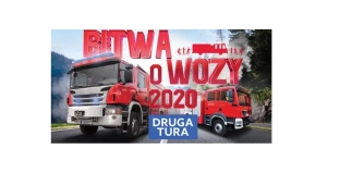 Druga tura wyborów, druga walka o wozy strażackie