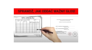 Masz problem z kartą do głosowania, zgłoś to do komisji