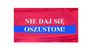 Uwaga oszuści!