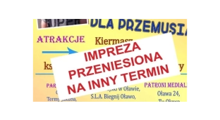 Bieg wspak dla Przemusia nie odbędzie się w planowanym terminie