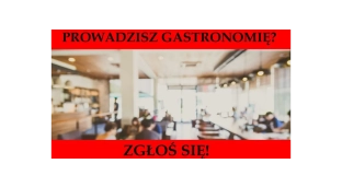 Jesteś właścicielem gastronomii? Masz menu na wynos? Zgłoś się do nas