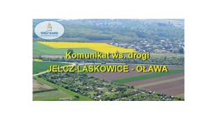 Droga na odcinku Jelcz-Laskowice-Oława już niedługo zostanie otwarta