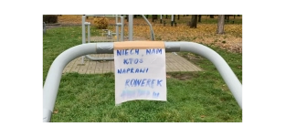 Niech ktoś naprawi nam rowerek ...