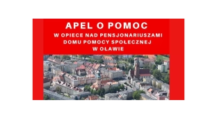 Pomóż podopiecznym Domu Pomocy Społecznej w Oławie