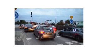 Strajk kobiet w Oławie. Kolejny protest samochodowy