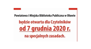 Biblioteka otwarta na specjalnych zasadach