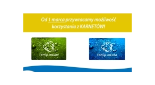 W Termach Jakuba ponownie skorzystasz z karnetów