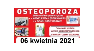 Zbadaj swoje kości w osteobusie