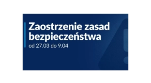 Od dzisiaj nowe zasady bezpieczeństwa