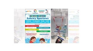 Wakacyjne zabawy sportowe na basenie letnim