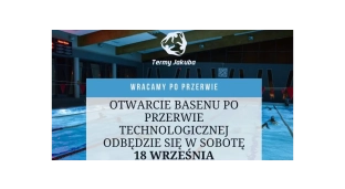 Termy Jakuba otwierają się dla klientów