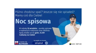 Noc spisowa w Jelczu-Laskowicach