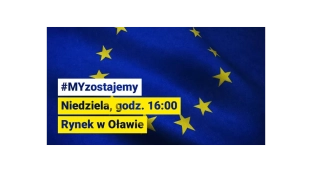 „Oława też jest w Europie!”. Będą manifestować na oławskim Rynku