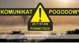 Zły stan powietrza w całym powiecie