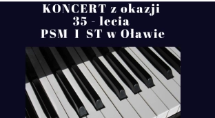 Koncert jubileuszowy oławskiej szkoły muzycznej