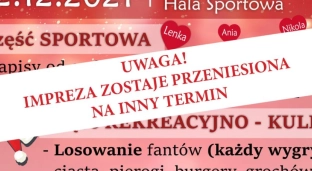 Bieg Mikołajkowy przeniesiony na inny termin