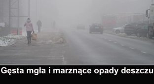 Kierowcy noga z gazu na drogach może być ślisko