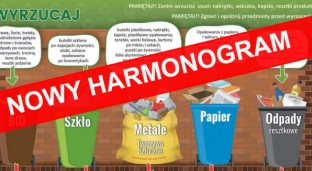 Nowy harmonogram wywozu odpadów