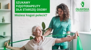 Poszukiwany fizjoterapeuta. 80-latek chce pomóc swojej żonie