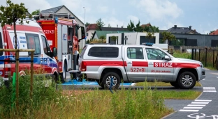 Jelcz-Laskowice: Nie żyje 19-latka. Na miejscu lądował LPR