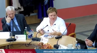 Radna składa wniosek: Przekażmy połowę diety na pomoc