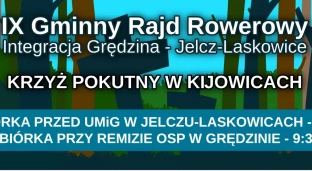 Gminny Rajd rowerowy już w najbliższą sobotę