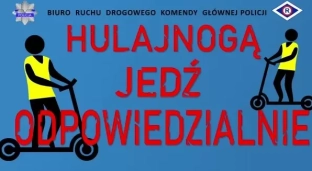 Poruszasz się po drogach hulajnogą elektryczną? Pamiętaj o kilku zasadach