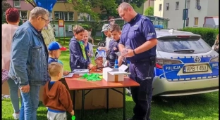 Dzień Dziecka z policjantami