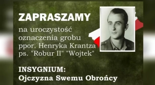 Grób zostanie odznaczony insygnium