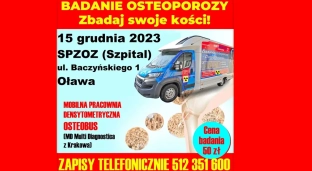 Badanie osteoporozy w Oławie