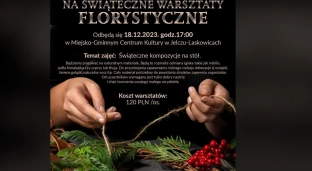 Świąteczne warsztaty florystyczne