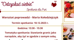 Porozmawiają o stawianiu granic