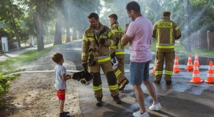 Pożar zmienił jego życie. Dotąd pomagał, teraz potrzebuje naszego wsparcia