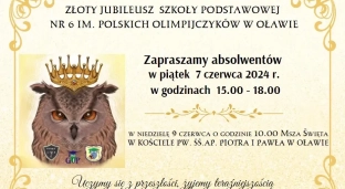 Złoty jubileusz oławskiej szkoły podstawowej