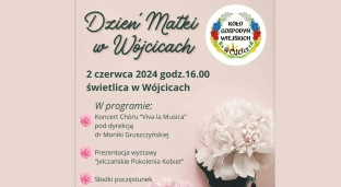 W Wójcicach będą świętować Dzień Matki