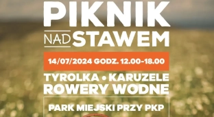 Piknik nad stawem w Parku Miejskim – atrakcje dla dzieci i wieczór muzyczny