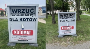 W Oławie stanęły dwa kotomaty