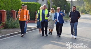 Fragment drogi Dębina-Chwałowice oficjalnie odebrany