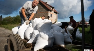 Ścinawa Polska, Stary Górnik! Pilnie potrzebna pomoc do worków z piaskiem